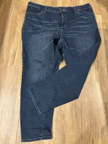 다크 블루 스트레이트 데님 106cm