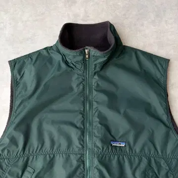 90s 파타고니아 쉘드 신틸라 베스트 XL 그린 헌터