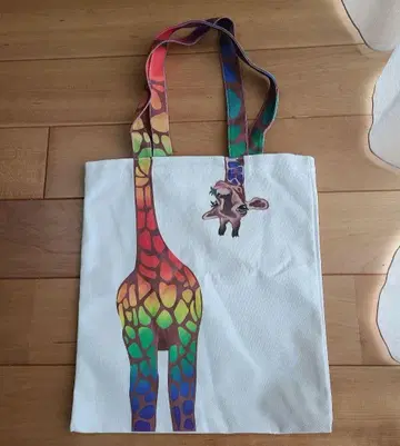 라스트! 새상품 간사이 만박 코먼즈D 리베리아 토트백 기린