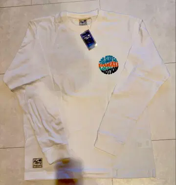 미사용 새상품 Local Motion 로컬모션 화이트 롱T 사이즈 M