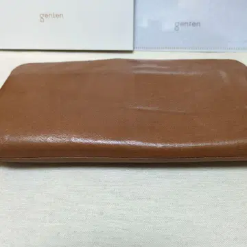 genten 가마구치 장지갑, 클리어 파일, 팜플렛