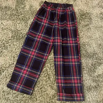 ARULLE 체크 무늬 캐주얼 팬츠