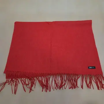 램스울 빨간색 스톨