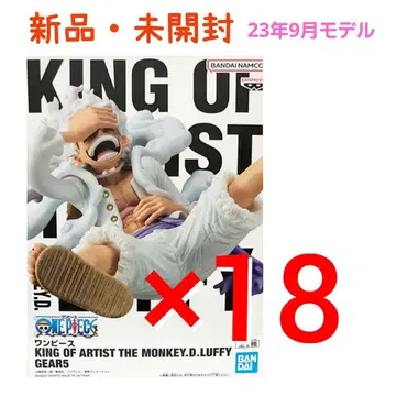 KING OF ARTIST 기어5 루피 니카 피규어 x 18개