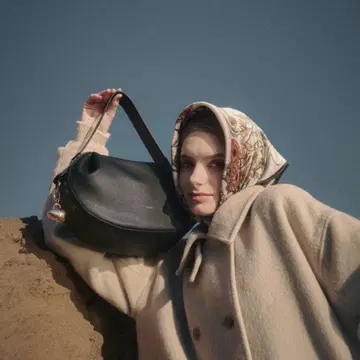 nunela 2way soft hand bag [ No.1 ] 블랙