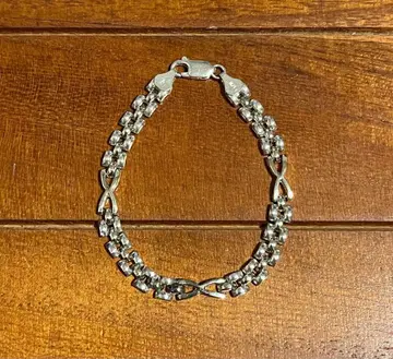 각인 있음 존재감 있는 팔찌 실버 925 ITALY