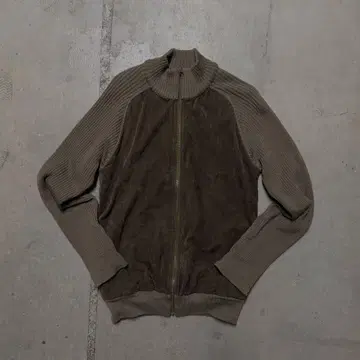 00s archive Y2K 니트 자켓 카키