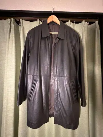 [ 천연 가죽 ] 가죽 코트