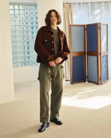 25AW HERILL 헤릴 M-43 HBT 카고 팬츠 2