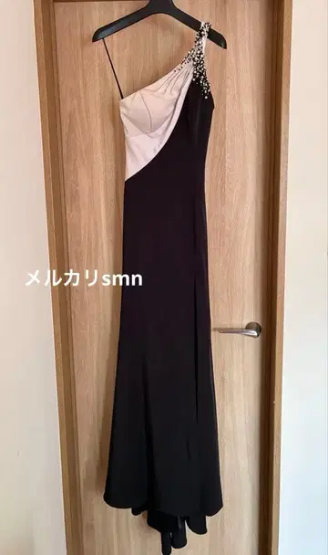 jean maclean 롱 드레스 M 블랙