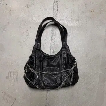 00s archive Y2K leather bag