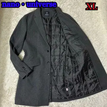 컨디션 최상 nano universe 스텐카라 코트 XL 차콜 그레이