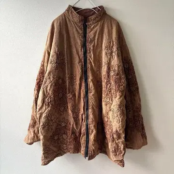 [ USED ] 에스닉 충전솜 퀼팅 자켓