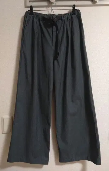 그라미치 그레이 와이드 팬츠