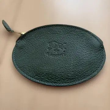 [ 물건 정리중! 컨디션 최상! ] 다크 그린 가죽 코인 케이스
