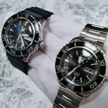 SEIKO SNZH55 SNZH53 블랙 네이비 세이코5 레어템