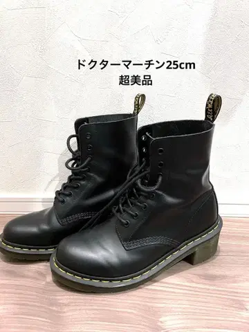 닥터마틴 힐 부츠 25cm
