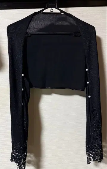 PASSIONE 블랙 숄 레이스 포함