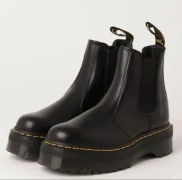 새상품급 Dr. Martens QUAD 첼시 부츠 블랙 박스 포함