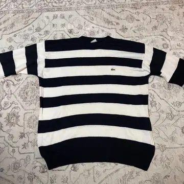 LACOSTE 스트라이프 니트 스웨터