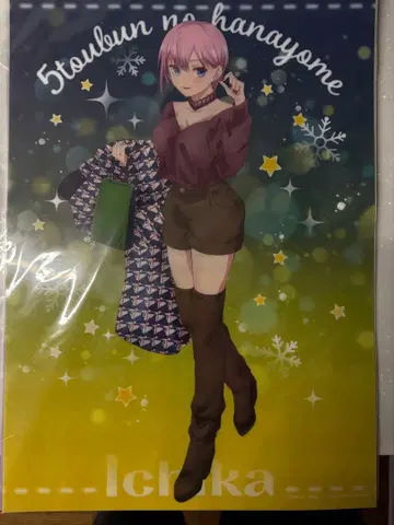 5등분의 신부 클리어 포스터 세트