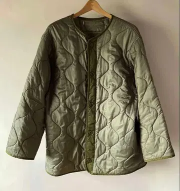Perushu M-65 타입 충전솜 라이너 퀼팅 자켓 M