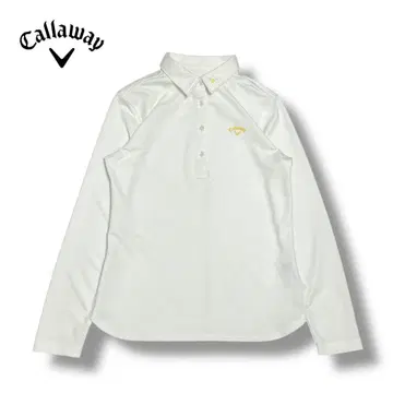 Callaway 캘러웨이 긴팔 피케 셔츠 골프웨어 꽃무늬 자수