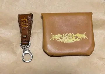 grok leather 키링 파우치