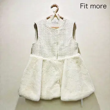 Fit more 화이트 베스트