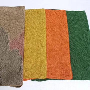 (0726) 오비 장식 천 4점 묶음 판매 기모노 일본 의류 잡화