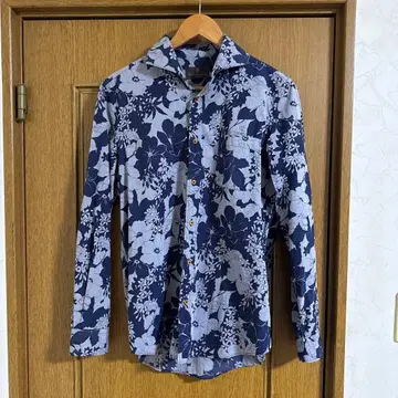 Distinction 남성용 빅 긴팔 셔츠 네이비