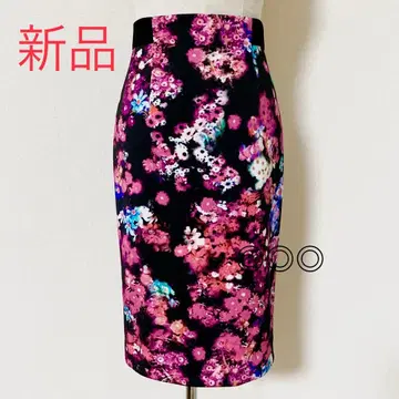 [ 새상품 ] Pinky&Dianne 핑키 핑다이 스커트 꽃무늬 플라워