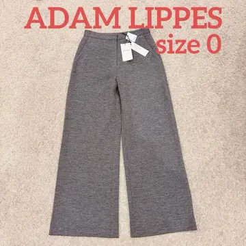 새상품 택 ADAM LIPPES 와이드 팬츠 USA 울 100%