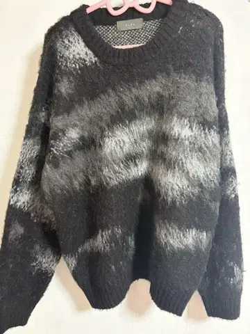 CLEL 알파카 블렌드 재기 니트