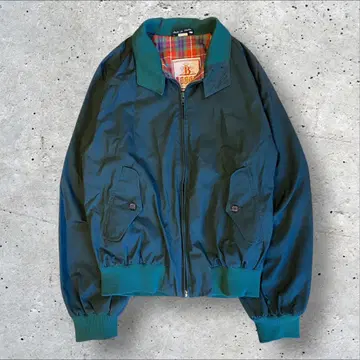 BARACUTA 블루종 그린 G9 80년대 영국제 바라쿠타 짧은 기장