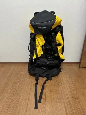 HAWK GEAR80 백팩 블랙/옐로우 컬러