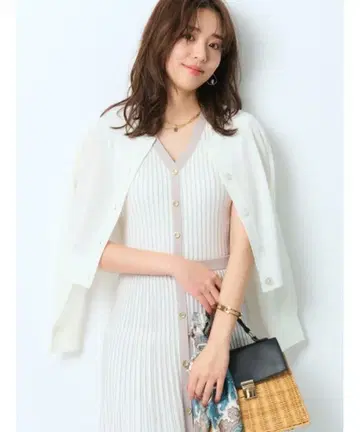 JUSGLITTY 돌먼 시어 가디건