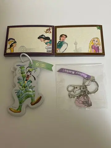 디즈니 묶음 판매 메모장 키링