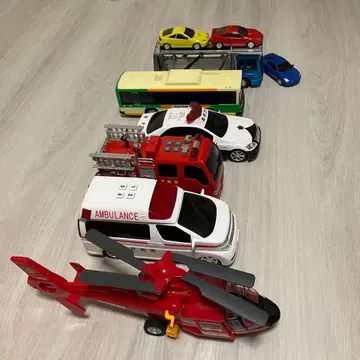 토이코의 탈것 완구 6대 세트