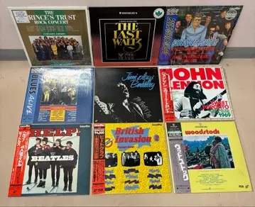 레이저 디스크 9장