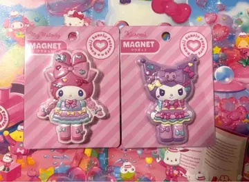 산리오 하라주쿠 한정판 멜로쿠로 세트 (산리오 씰 3개 덤 포함)