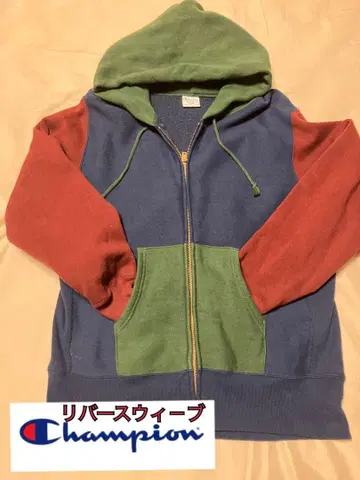 챔피온 클레이지 패턴 후드티