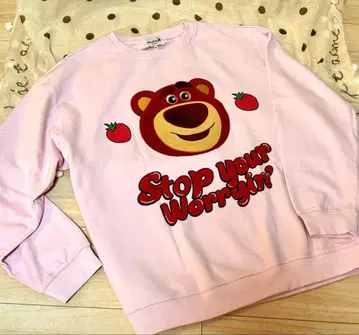 홍콩 디즈니 로초 토이스토리 후드티 XL 핑크