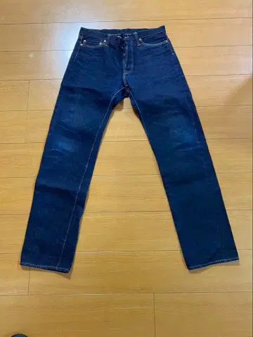 더 플랫 헤드 다크 블루 스트레이트 데님