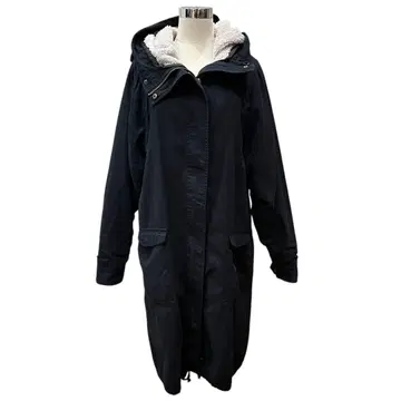 소말리아 모즈 코트 프리 사이즈 네이비 새상품급