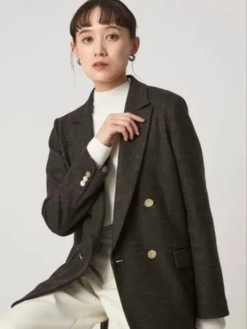 그린 라벨 릴랙싱 슬라브 더블 자켓