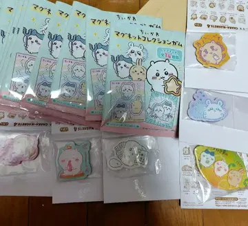 치이카와 (먼작귀) 마그넷 컬렉션껌 전 14종 캐릭터 마그넷 4종 6종