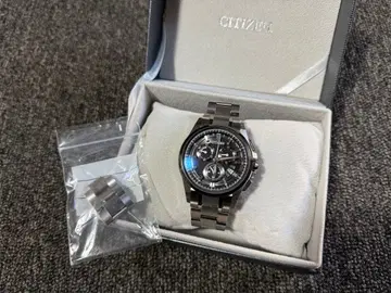 시티즌 에코드라이브 아테사 손목시계 한정판 티타늄 남성용