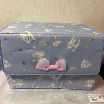 레어 구름 시나모롤 프론트 오픈 수납 산리오 수납 박스 구름 시나몬