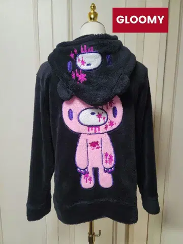 GLOOMY 그루미 보아 모코모코 후드티